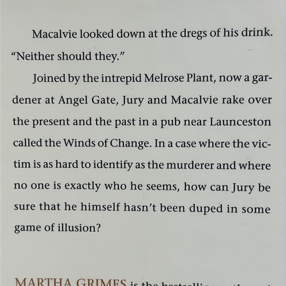 Mystery. The winds of change. A Richard Jury novel - Picture 6 of 6